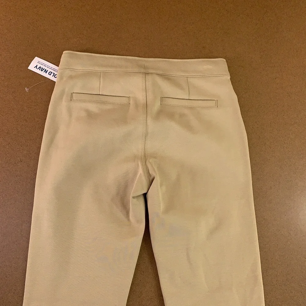 Old Navy Girls Size 10 Khaki School Uniform Ponte-Knit Jeggings NWT